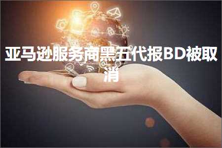 跨境电商知识:亚马逊服务商黑五代报BD被取消